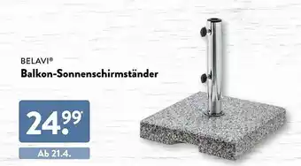 Aldi Süd Belavi Balkon-sonnenschirmständer Angebot