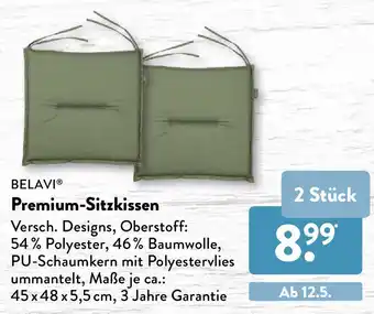 Aldi Süd Belavi Premium Sitzkissen Angebot