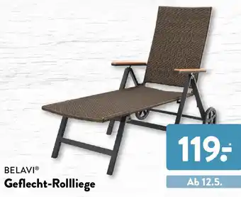 Aldi Süd Belavi Geflecht Rollliege Angebot