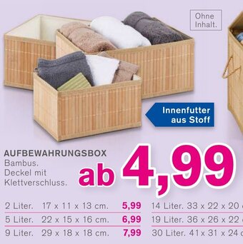 KODi Aufbewahrungsbox Angebot