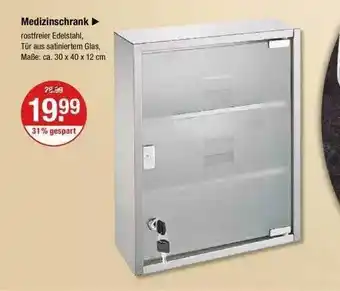 V Markt Medizinschrank Angebot