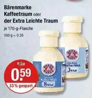 V Markt Bärenmarke Kaffeetraum Oder Der Extra Leichte Traum Angebot