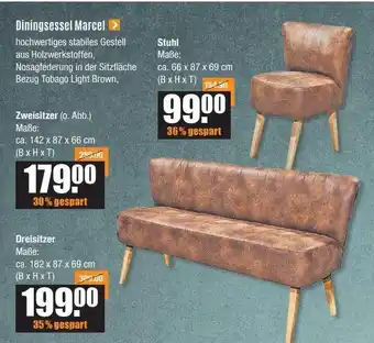 V Baumarkt Diningsessel Marcel Angebot