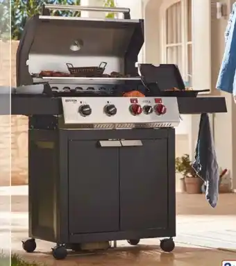 Aldi Nord Gasgrill Boston Pro 4 KR Turbo II Angebot