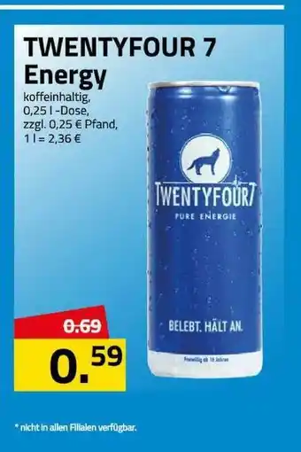 Logo Getränkemarkt Twentyfour7 Energy 0,25L Angebot