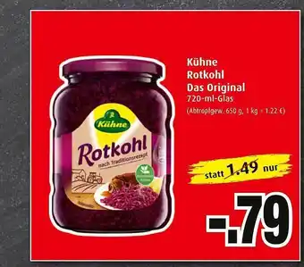 Markant Kühne Rotkohl Das Original Angebot