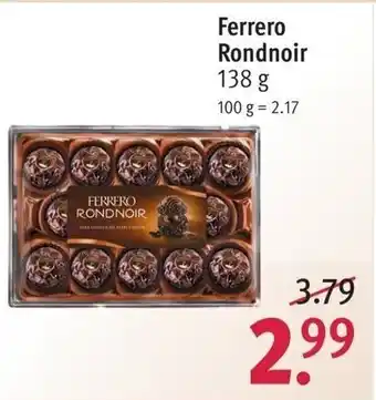 Rossmann Ferrero Rondnoir 138g Angebot