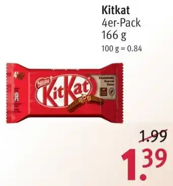 Rossmann Kitkat 166g Angebot