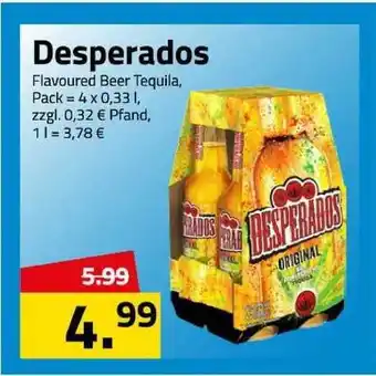 Logo Getränkemarkt Desperados 4x0,33L Angebot