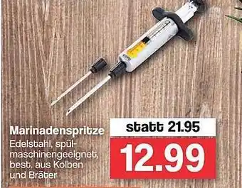 Famila Nord West Marinadenspritze Angebot