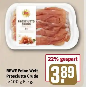 REWE Rewe Feine Welt Prosciutto Crudo 100g Pckg. Angebot