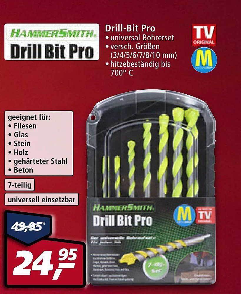Hammersmith Drill Bit Pro Angebot bei mein real