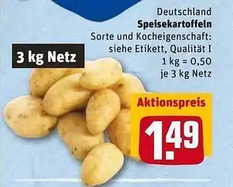 REWE Kaufpark Deutschland Speisekartoffeln Angebot