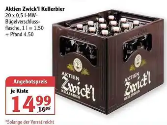 Globus Aktien Zwick'l Kellerbier Angebot