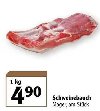 Globus Schweinebauch Angebot