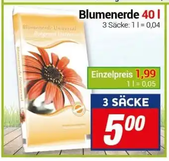 CENTERSHOP Blumenerde 40L Angebot