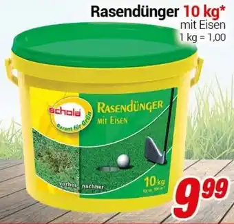 CENTERSHOP Rasendünger 10kg Angebot