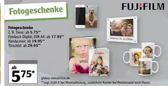 Globus Fujifilm Fotogeschenke Angebot