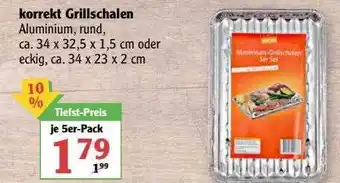 Globus Korrekt Grillschalen Angebot