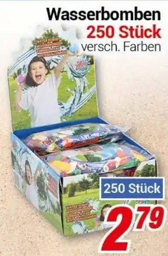 CENTERSHOP Wasserbomben 250 Stück Angebot