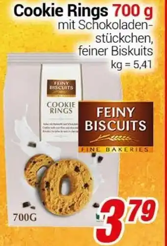 CENTERSHOP Feiny Biscuits Cookie Rings 700g Angebot