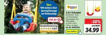 Lidl 3 In 1 Schaukel Angebot