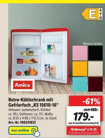 Lidl Retro Kühlschrank Mit Gefrierfach Angebot