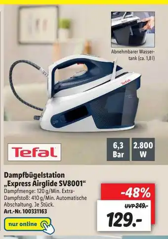 Lidl Dampfbügelstation Express Airglide Angebot