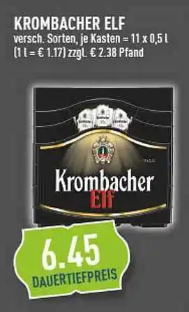 Marktkauf Krombacher Elf Angebot