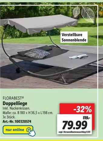 Lidl Doppelliege Angebot