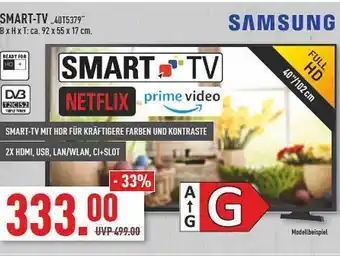 Marktkauf Samsung Smart-tv 40t5379 Angebot