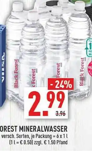 Marktkauf Black Forest Mineralwasser Angebot