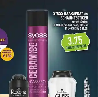 Marktkauf Syoss Haarspray Oder Schaumfestiger Angebot