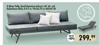 Möbel Boss 3 Sitzer Sofa Angebot