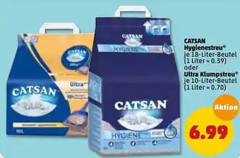 PENNY Catsan Hygienestreu Oder Ultra Klumpstreu Angebot