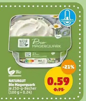 PENNY Naturgut Bio Magerquark Angebot