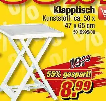 Poco Klapptisch Angebot