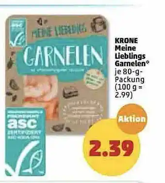 PENNY Krone Meine Lieblings Garnelen Angebot