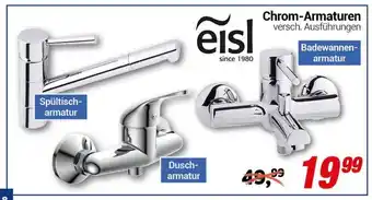 CENTERSHOP Eisl Chrom Armaturen Angebot