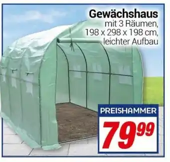 CENTERSHOP Gewächshaus Angebot