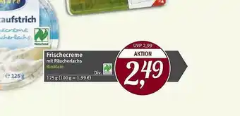 Pro Biomarkt Frischecreme Mit Räucherlachs 125g Angebot