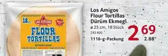 Selgros Los Amigos Flour Tortillas Dürüm Ekmegi 1116g Angebot