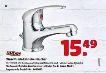 Hagebau Go On Waschtisch Einhebelmischer Angebot