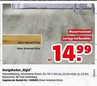 Hagebau Designboden „Rigid” Angebot