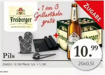 Sagasser Freiberger Pils 20x0,5L Angebot