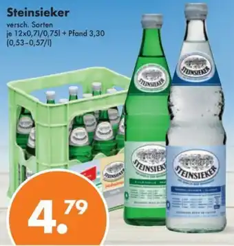 Trink und Spare Steinsieker 12x0,7/0,75L Angebot