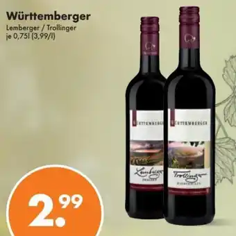 Trink und Spare Württemberger Lemberger/Trollinger 0,75L Angebot