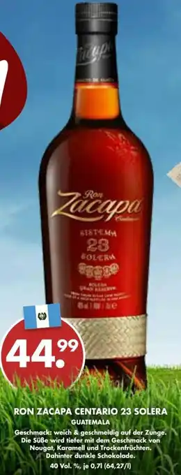 Trink und Spare Ron Zacapa Centario 23 Solera 0,7L Angebot