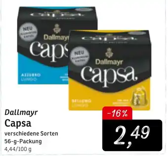 KONSUM Dallmayr Capsa 56g Packung Angebot