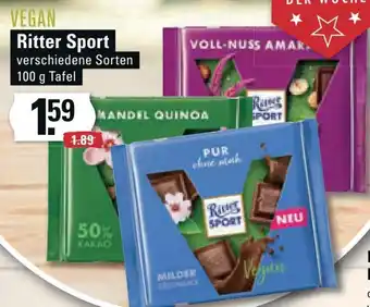 Meyer's Frischemarkt Vegan Ritter Sport 100g Tafel Angebot